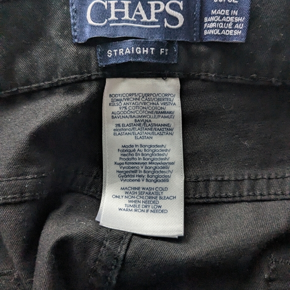 Chaps by Ralph Lauren, comfort stretch pants for men. NWT 38x32 - Picture 8 of 9